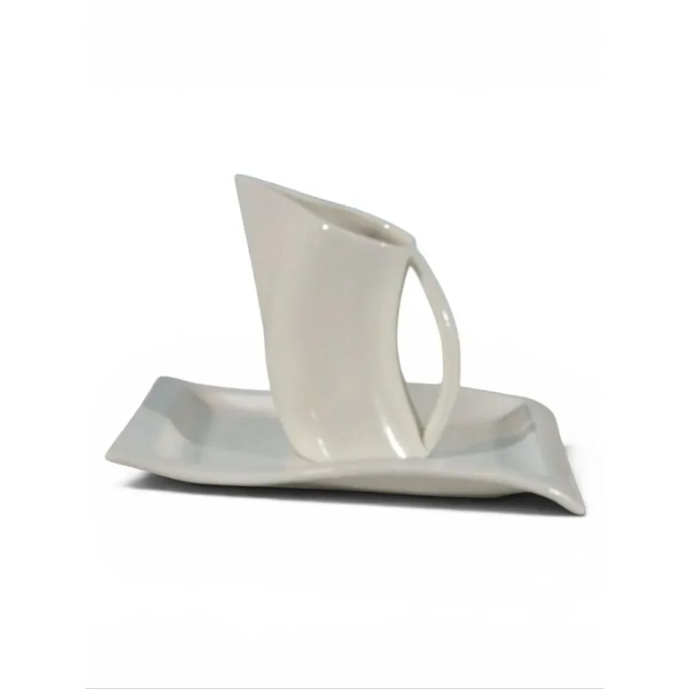 Pitcher and Platter White